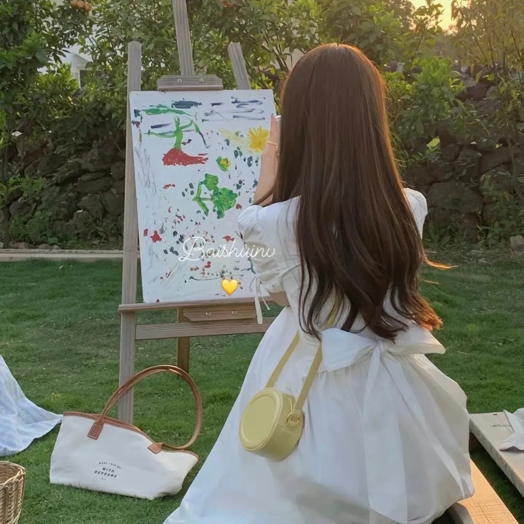 小镇田园风情画